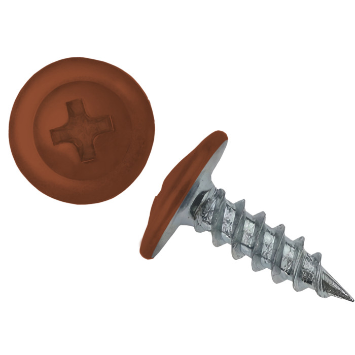 Саморез ПШ 4,2х13 (1000шт) шлиц PH2 RAL 8023